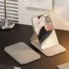 Espelho pequeno portátil feminino simples portátil portátil dormitório desktop elevador super mini estudante portátil dobrável espelho de maquiagem