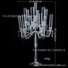 Accesorios para Bodas Transfronterizas, Candeleros Transparentes de Lujo Ligero, Guías de Camino para Bodas, Decoraciones de Mesa, Decoraciones Navideñas para el Hogar, Adornos de Candeleros