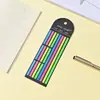 Etiquetas índice de colores, notas adhesivas transparentes, etiquetas de clasificación fluorescentes largas, marcadores de página de libros, notas adhesivas, al por mayor