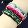 Pulsera facetada de ágata azul y cornalina, superventas transfronteriza, un accesorio versátil para el día a día, perfecto para parejas, disponible al por mayor