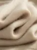 Nuevo Suéter de Cachemir Grueso con Cuello Alto para Mujer 2026, Color Sólido, Cálido, Versátil para Otoño e Invierno, Suéter de Cachemir de Cabra de Punto para Capa Base