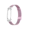 Adequado para moldura de relógio de metal tipo armadura de ar para Google Fitbit, fivela de malha de aço, pulseira de metal para relógio Google multicolor