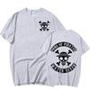 2025 Novo Anime One Piece Harajuku Roupas Masculinas Camiseta Estampada Manga Curta Camiseta Top