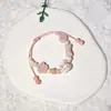 Pulsera de Cerámica Jingdezhen Nueva Pulsera de Cerámica Estilo Chino Joyería Hecha a Mano Cuerda Estilo Tíbet Puesto de Pulseras Jingdezhen