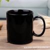 Conjunto de Caneca de Cerâmica Dehua Tubo Reto Simples para Enxaguante Bucal Caneca de Presente Publicitário ogo Oferta de Caneca Internacional