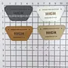 Nuevos Accesorios de Ropa Estampados y Grabados en PU, Decoraciones para Zapatos y Sombreros, Decoraciones para Equipaje y Etiquetas