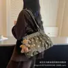 Bolso tote de lunares de nicho estilo coreano para mujer, nuevo modelo 2026, bolso cruzado de gran capacidad para el día a día, bolso de hombro elegante y con estilo