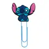 Clipe de Papel Grande Stitch Material de Escritório Clipe de Papel Criativo Fofo Agulha em Forma de U Desenho Animado Colorido em PVC Marcador de Página