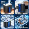 2026 Novo Modelo Bolsa de Gelo Refrescante Ventilador de Cintura Semicondutor Portátil Clipe de Cintura Guarda-chuva Ventilador de Resfriamento para Exterior
