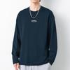 Camiseta Pesada de 260g para Hombre de Manga Larga 100% Algodón Nuevo Estilo Americano 2026 Camiseta de Algodón Oversize Camisa para Capas Interiores