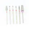 Set de Brocas para Manicura Rusa de Cono Pequeño Etiqueta Azul, Broca de Desbaste para Pre-Tratamiento de Eliminación de Cutículas, Universal para Pulidoras Eléctricas