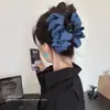 Pinza de Garra de Lazo Burbuja Plisada Estilo Coreano para Mujer 2026 Nuevo Pinza para el Cabello de Gama Alta Pinza de Tiburón para la Parte Posterior de la Cabeza Accesorios para el Cabello