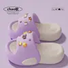 Sandalias para niños y niñas con temática de comida de dibujos animados, nuevas de verano 2026, sandalias interiores transpirables antideslizantes de suela blanda para niños
