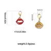 Accesorios Pequeños Transfronterizos Aleación de Esmalte DIY Pulsera Collar Llavero Accesorios Materiales Colgante Broche de Langosta Cruz