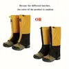Cubierta Especial para Nieve Transfronteriza para Montañismo al Aire Libre Senderismo Cubrezapatos a Prueba de Arena para Desierto para Hombres y Mujeres Polainas Impermeables para Esquí y Cubrepiés