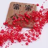 Cadena de Borlas de Perlas de Imitación Accesorios para Joyería Hecha a Mano DIY Accesorios para el Cabello de Novia Palo Retorcido para Ramo Cadena de Linterna de Loto