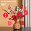 Fruta da sorte de frutas vermelhas flor artificial flor artificial decoração flor de decoração para sala de jantar mesa de jantar flor de Ano Novo decoração de casa decoração de buquê