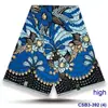 Comercio exterior buena calidad estilo transfronterizo tela batik de doble cara falda colorida para mujer tela estampada étnica en stock al por mayor