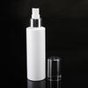 Venta al por mayor de fábrica PET 150ML hombro plano blanco con spray de óxido plateado niebla fina botella vacía dividida botella de plástico