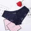 Explosões de Comércio Exterior Flores Renda Completa Roupa Íntima Sexy Europeia e Americana Calcinhas Femininas Cavadas Respiráveis Vazadas