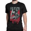 Camisetas de Manga Japonesa Berserk Guts para Hombre de Algodón Sw