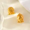 Acessórios Antigos Vietnamitas de Ouro de Areia Alta Retenção de Cor Contas Espaçadoras Pingente de Zircônia Inlaid Pêssego Pulseira Corrente de Extensão para Colar Joias DIY