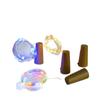 Rolha de Garrafa de Vinho LED Fio de Cobre Bateria Pequenas Luzes Coloridas Decoração de Garrafa de Vinho Cordão de Luzes Transfronteiriço Luzes de Feriado Atacado