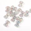 Acrílico Contas Bolinhas Laço Semi-Transparente Contas Soltas Artesanal DIY Acessórios de Joias Pulseira DIY Acessórios