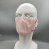 Máscara descartável de proteção solar de verão, respirável, alto valor de cor, proteção tridimensional 3D, cantos dos olhos, não toque no batom, rosto pequeno