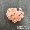 Coleção de Hortênsias 3D Flores Artificiais Flores Falsas Pequena Hortênsia para Exibição Modelo de Casamento Sala Decoração Suave Flores Artificiais