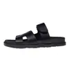26 Nuevas Sandalias de Suela Gruesa de Verano para Mujer, Transfronterizas, Talla Grande, de Una Tira con Velcro, Bloques de Color, Calzado Casual para Exteriores, Versátil
