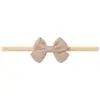Accesorios europeos y americanos para el cabello de bebé, diadema de lazo para niños, diadema elástica suave de nailon para niñas 3738