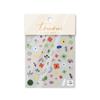 Pegatinas adhesivas para uñas Tomoni Thin &amp; Hardy 545, pegatinas japonesas 5D, pegatinas para uñas de colores, flores pequeñas, bolígrafos sencillos, flores.
