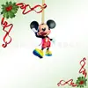 Decoración Navideña Colgante de Árbol de Navidad Acrílico Creativo de Mickey Colgante Decoración para el Hogar de Navidad Espejo Retrovisor de Coche
