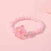 Pulseras de cuentas transfronterizas para niños, Pulseras para niñas pequeñas, Pequeños accesorios exquisitos, Accesorios personalizados estilo princesa de colores macarrón