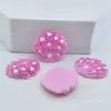 Conchas Brillantes de Puntos de Colores, Pegamento de Crema DIY para Pinzas de Pelo, Gomas para el Pelo, Dijes para Zapatos, Materiales de Accesorios de Resina