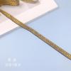1cm de largura étnico Great Wall renda Miao traje antigo plano ouro bronzeamento teia étnica minoria roupas acessórios decorativos