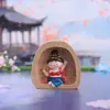 Relógio Criativo Fu Xi Grutas de Mogao de Dunhuang Ímã de Geladeira Tendência Nacional Souvenir Cultural e Criativo Adesivo Magnético Venda Direta