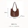 Bolso tote transfronterizo de nuevo estilo minimalista de gran capacidad, cuero suave, diseño relajado, bolso de hombro, venta al por mayor para exportación y uso diario