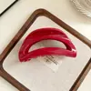 Clip para el pelo de tiburón de silicona suave nuevo para Amazon transfronterizo clip para el pelo suave protección anti-colisión clip para la nuca anticaída del cabello