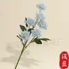 Flores de Rosa Artificiales, 6 Cabezas, Rosas Pequeñas de Esquina Atadas a Mano, Directo del Fabricante, para Decoraciones de Boda, Decoración de Hotel y Arreglos Florales para el Hogar