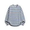 Nova Camiseta Versátil Tendência Moda Primavera Outono Manga Longa-