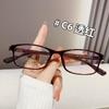Caja Pequeña Estilo Coreano Pie Antideslizante Montura de Gafas para Miopía para Hombres y Mujeres Metálica Libre de Metal Artística Retro Montura de Gafas para Estudiantes Ligera