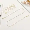 Cadena para Gafas Explosiva Transfronteriza Europea y Americana Cadena para Gafas de Perlas Cadena para Mascarilla Antiperdida Cordón Cuerda para Gafas