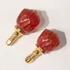 Pulsera Cadena Pagoda de Tres Pisos Cabeza de Buda Ágata Roja Estrella y Luna Rudraksha Accesorios DIY con Cuentas
