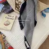 Algodón suave y lino transpirable aptos para la piel protección para el cuello cuadrado pequeño punto de ola flor de anacardo turbante exportación coreana bufanda individual bufanda de seda damas