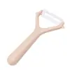 Pelador Estilo Japonés para Uso Doméstico, Multifuncional para Cocina de Dormitorio, Acero Inoxidable, Pelador Afilado para Patatas y Manzanas