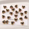 Macaron Acrílico Corazón Cuentas Sueltas DIY Hecho a Mano Casero Pulsera Pulsera Cadena de Teléfono Móvil Accesorios de Joyería