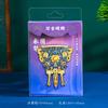 Prata tingida de ouro frisado Goldwinged pássaro relevo geladeira adesivos decoração clássica Yunnan Museum Collection Lembranças turísticas