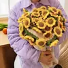 Paquete de Materiales para Manta de Flores Lirio del Valle Rosa de 70 cm Regalo de Ganchillo para Novia y Novio Hecho a Mano DIY